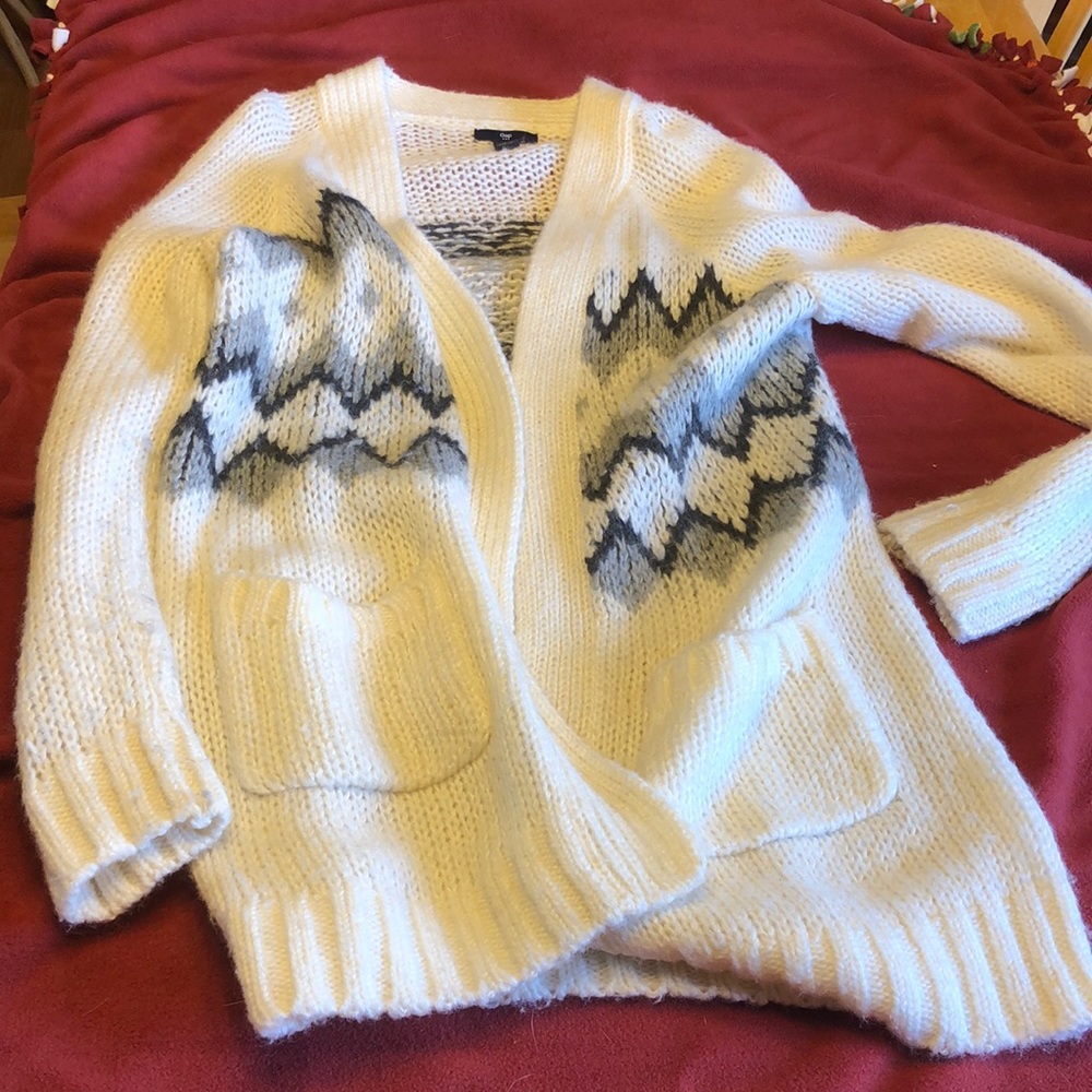 White sweater